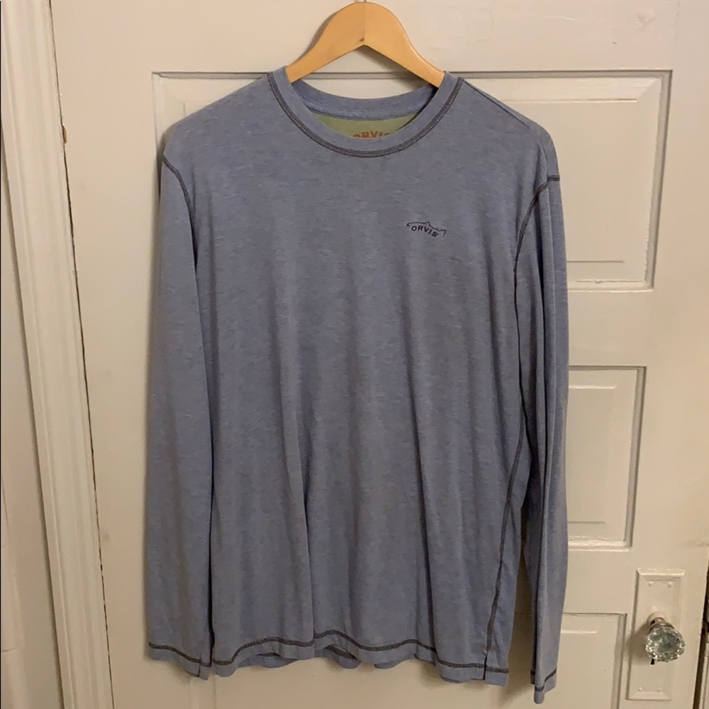 Orvis Long Sleeve Casting Shirt Size Large